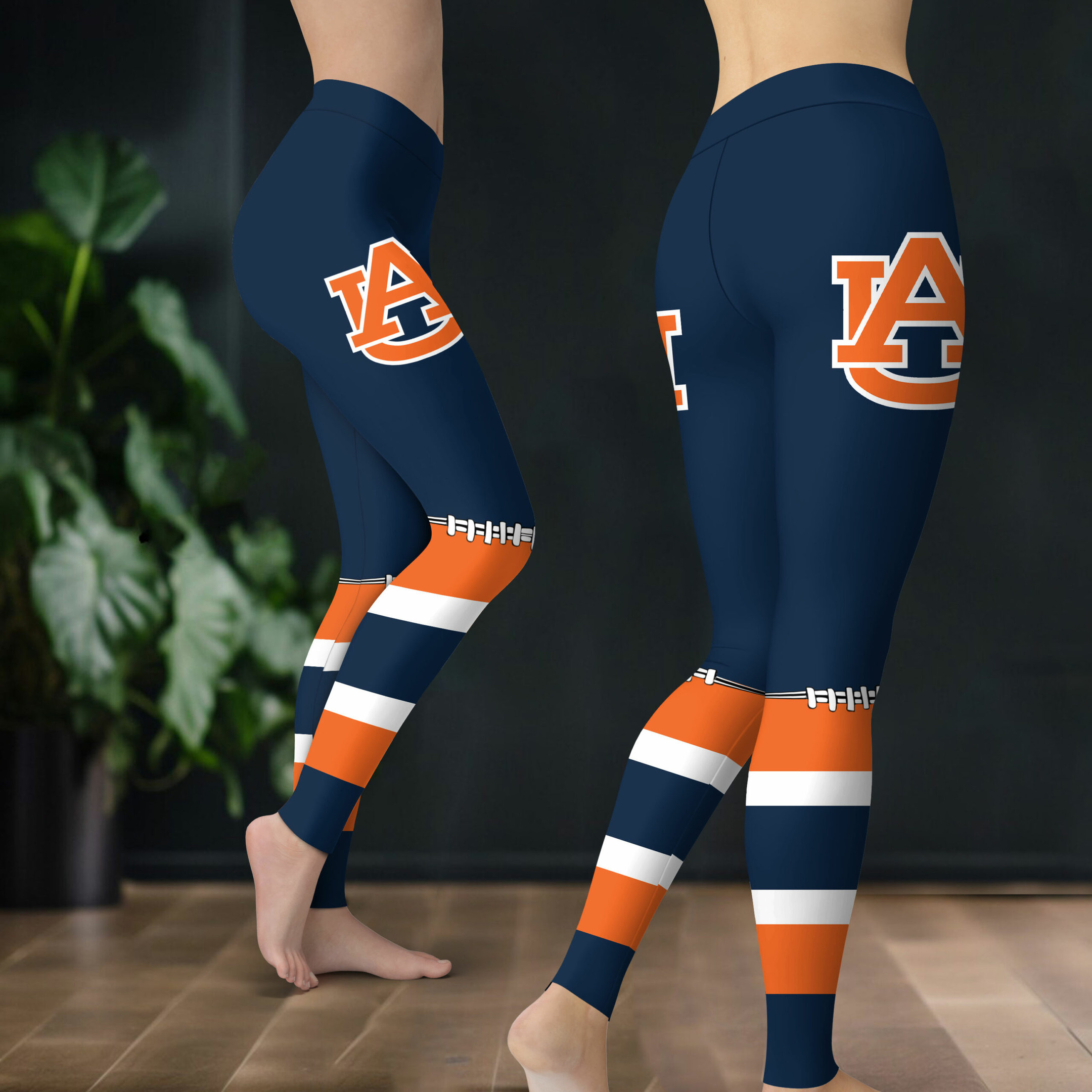 Auburn Tigers Women Sport Leggings