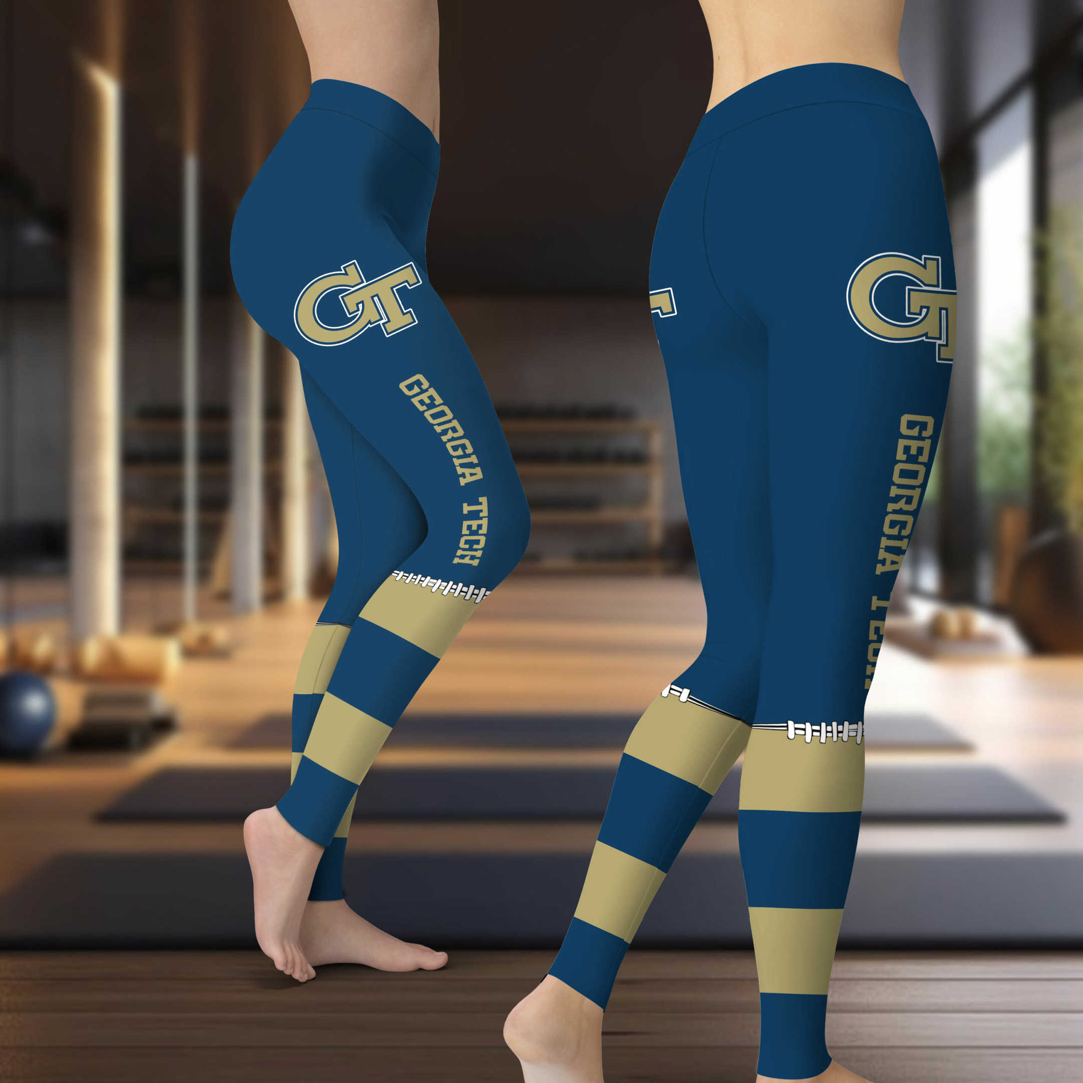 Georgia Tech Yellow Jackets Women Sport Leggings