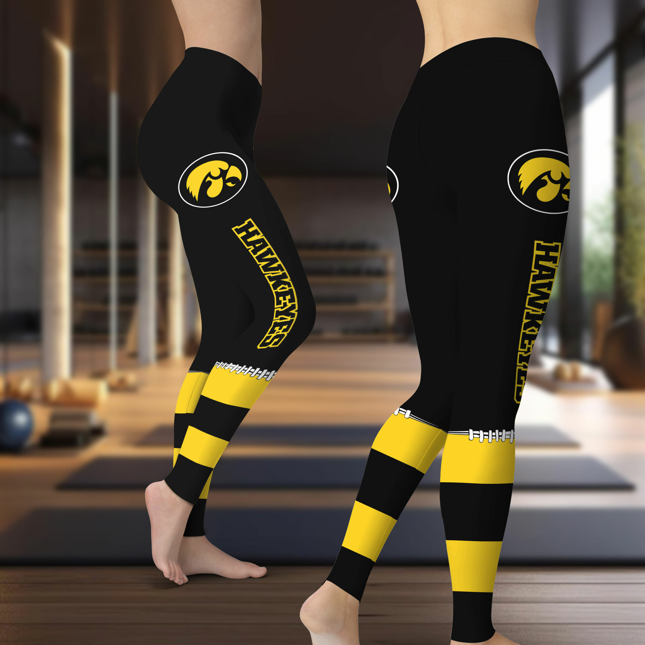 Iowa Hawkeyes Women Sport Leggings