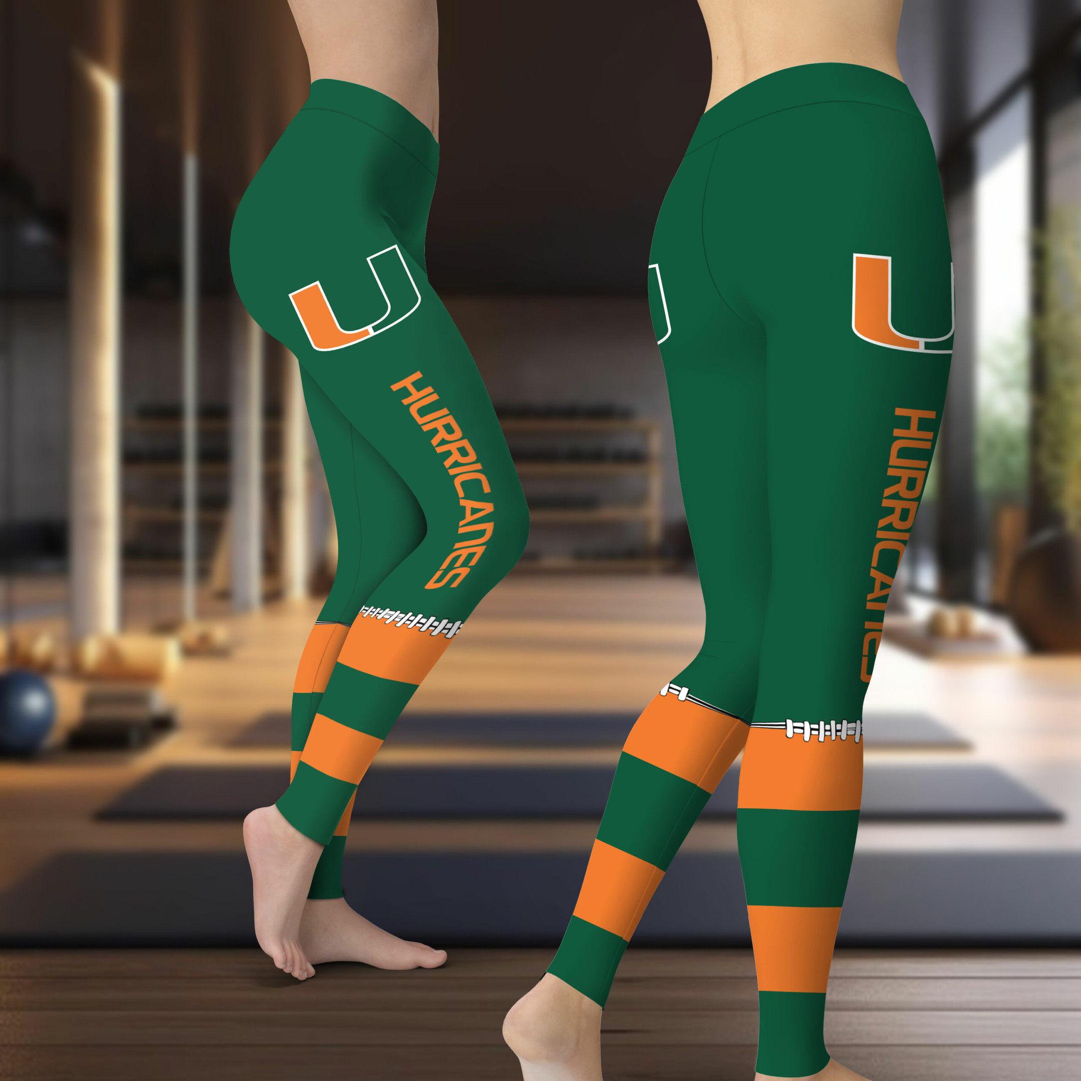 Miami Hurricanes Sport Leggings