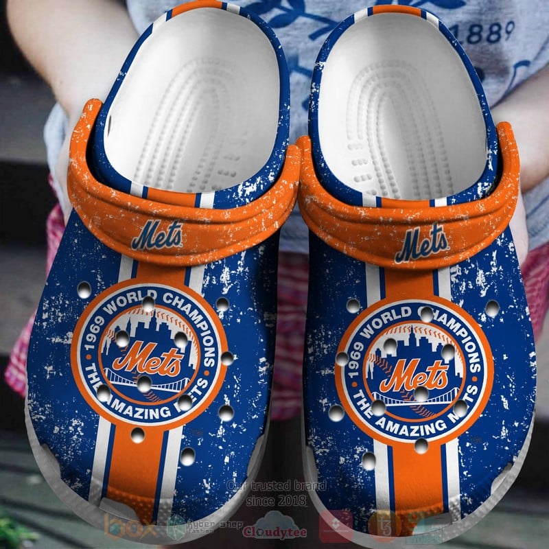 New York Mets Crocs Crocband Shoes - Fanazone Store