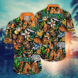 Miami Hurricanes NCAA1 Flower Hawaii Shirt And Tshirt For Fans, Custom Summer Football Shirts NA49896