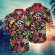 Washington State Cougars NCAA1 Flower Hawaii Shirt And Tshirt For Fans, Custom Summer Football Shirts NA49896