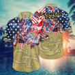 Georgia Tech Yellow Jackets NCAA3 Flower Hawaii Shirt And Tshirt For Fans, Summer Football Shirts NA49879
