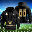Vanderbilt Commodores | Football Quarter Zip Hoodie 2024