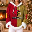Louisville Cardinals | Women's Fleece Football Hoodie K77885