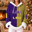 LSU TIGERS | Women's Fleece Football Hoodie K77885