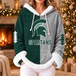 Michigan State Spartans | Women's Fleece Football Hoodie K77885
