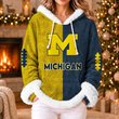 Michigan Wolverines | Women's Fleece Football Hoodie K77885