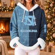 North Carolina Tar Heels | Women's Fleece Football Hoodie K77885