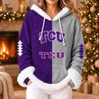 TCU Horned Frogs | Women's Fleece Football Hoodie K77885
