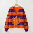 Clemson Tigers | Unisex V-neck Knitted Fleece k77225