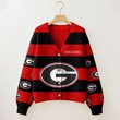 Georgia Bulldogs | Unisex V-neck Knitted Fleece k77225