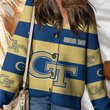 Georgia Tech Yellow Jackets | Unisex V-neck Knitted Fleece k77225