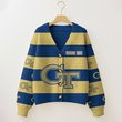 Georgia Tech Yellow Jackets | Unisex V-neck Knitted Fleece k77225