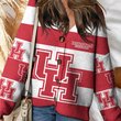 Houston Cougars | Unisex V-neck Knitted Fleece k77225