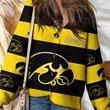 Iowa Hawkeyes | Unisex V-neck Knitted Fleece k77225