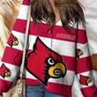 Louisville Cardinals | Unisex V-neck Knitted Fleece k77225