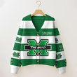 Marshall Thundering Herd | Unisex V-neck Knitted Fleece k77225