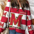 Maryland Terrapins | Unisex V-neck Knitted Fleece k77225