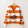 Oklahoma State Cowboys | Unisex V-neck Knitted Fleece k77225