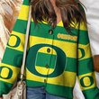 Oregon Ducks | Unisex V-neck Knitted Fleece k77225