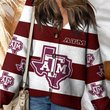Texas A&M Aggies | Unisex V-neck Knitted Fleece k77225