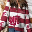 Washington State Cougars | Unisex V-neck Knitted Fleece k77225