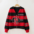 San Diego State Aztecs | Unisex V-neck Knitted Fleece k77225
