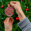 Alabama Crimson Tide Christmas Ceramic Decoration Ornaments