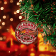 Alabama Crimson Tide Christmas Ceramic Decoration Ornaments
