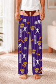 LSU TIGERS | Unisex Wide-Leg Pants K01508