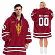 Arizona State Sun Devils | Football Unisex Blanket Hoodie BH85632