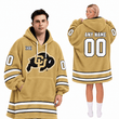 Colorado Buffaloes | Football Unisex Blanket Hoodie BH85632