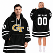 Georgia Tech Yellow Jackets | Football Unisex Blanket Hoodie BH85632