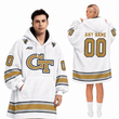 Georgia Tech Yellow Jackets | Football Unisex Blanket Hoodie BH85632