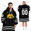 Iowa Hawkeyes | Football Unisex Blanket Hoodie BH85632