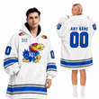 Kansas Jayhawks | Football Unisex Blanket Hoodie BH85632