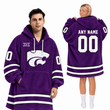 Kansas State Wildcats | Football Unisex Blanket Hoodie BH85632