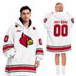Louisville Cardinals | Football Unisex Blanket Hoodie BH85632
