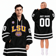 LSU TIGERS | Football Unisex Blanket Hoodie BH85632