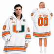 Miami Hurricanes | Football Unisex Blanket Hoodie BH85632