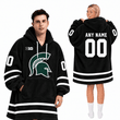 Michigan State Spartans | Football Unisex Blanket Hoodie BH85632