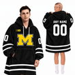 Michigan Wolverines | Football Unisex Blanket Hoodie BH85632