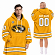 Missouri Tigers | Football Unisex Blanket Hoodie BH85632