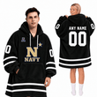 Navy Midshipmen | Football Unisex Blanket Hoodie BH85632