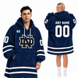 Notre Dame Fighting Irish | Football Unisex Blanket Hoodie BH85632