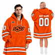 Oklahoma State Cowboys | Football Unisex Blanket Hoodie BH85632