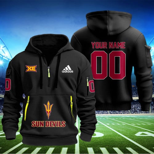 Arizona State Sun Devils | Football Quarter Zip Hoodie 2024