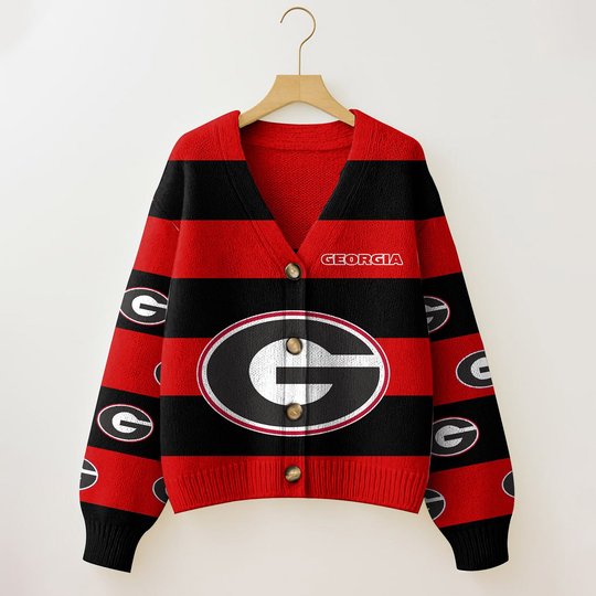 Georgia Bulldogs | Unisex V-neck Knitted Fleece k77225